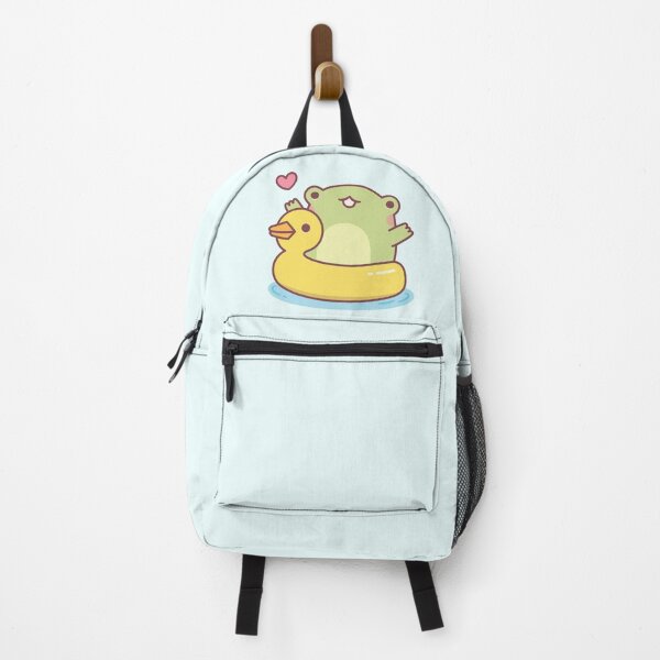 Item preview, Cute Frog With Ducky Pool Float designed and sold by rustydoodle.
