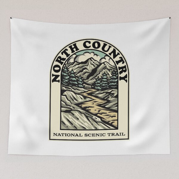 Aperçu de l'œuvre North Country trail National Scenic Trail hiking backpacking trail créée et vendue par HalpinDesign.