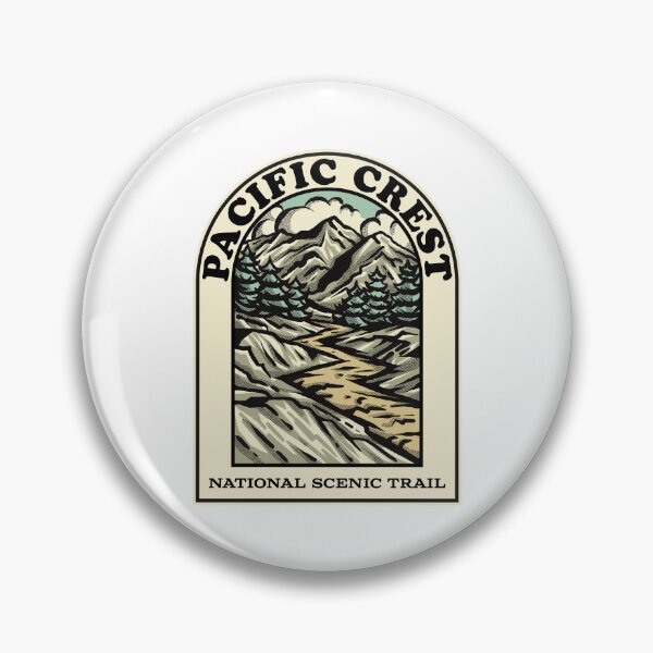 Item preview, Pacific Crest Trail National Scenic Trail hiking backpacking trail designed and sold by HalpinDesign.