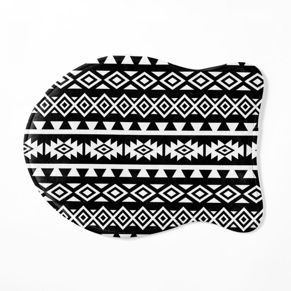 Monochrome Aztec - Leggings