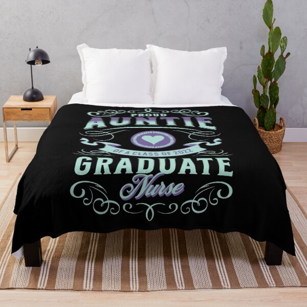 Item preview, Class of 2022 Graduation Proud Aunt of Nursing School Graduate designed and sold by MimsTees.