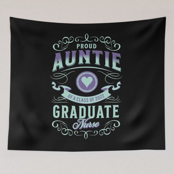 Item preview, Class of 2022 Graduation Proud Aunt of Nursing School Graduate designed and sold by MimsTees.