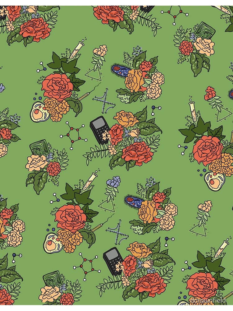 STEM floral pattern by dcrownfield