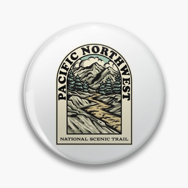 Artikelvorschau, Pacific Northwest Trail National Scenic Trail hiking backpacking trail entworfen und verkauft von HalpinDesign.