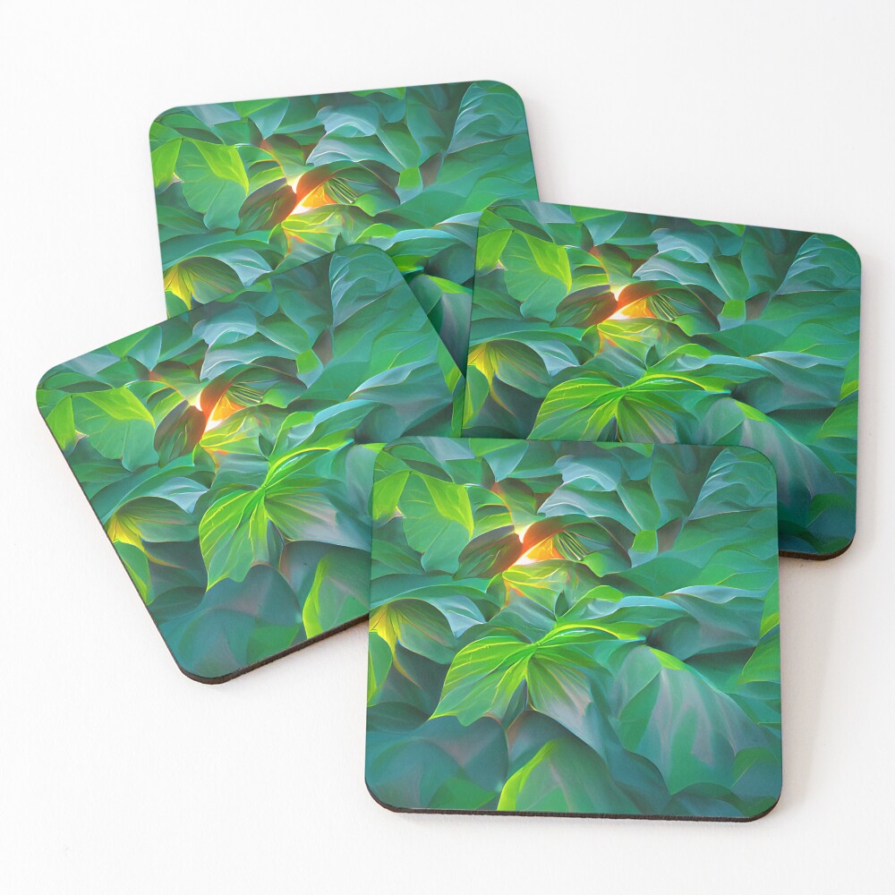 Item preview, Coasters (Set of 4) designed and sold by AlexAIartstudio.