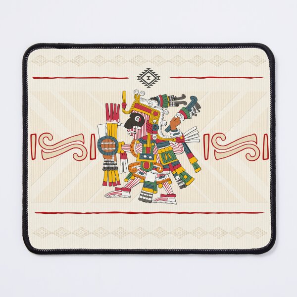 Item preview, Mixcoatl Aztec God of Storms and Hunting Art Board designed and sold by Aztectees.