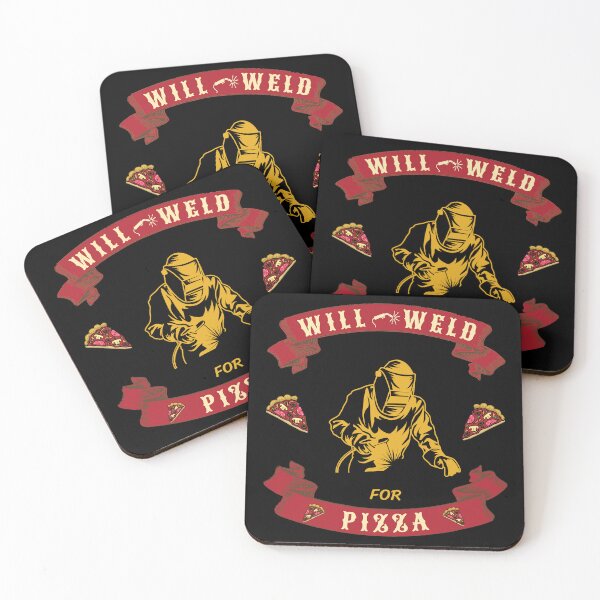 Item preview, Will Weld For Pizza - Cool designed and sold by TJays.