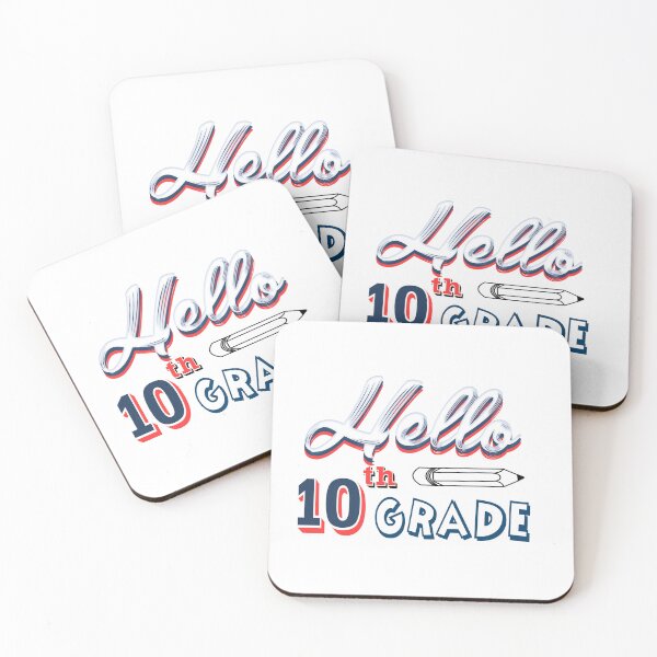 Item preview, Hello tenth grade designed and sold by Nikmay Design.