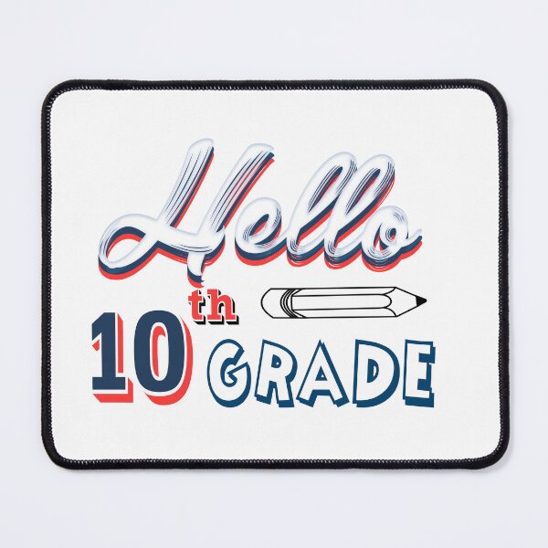 Item preview, Hello tenth grade designed and sold by Nikmay Design.