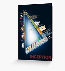 Inception Timeline Greeting Card