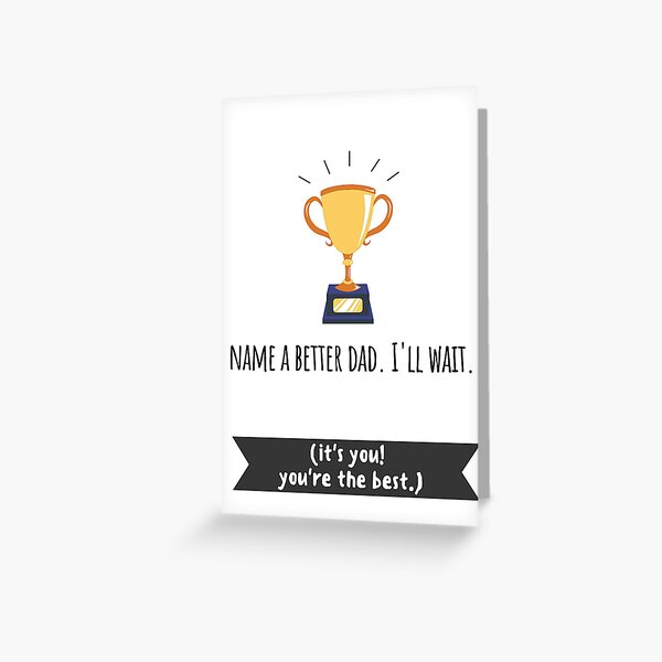 Item preview,  You're The Best Dad Funny Father's Day Sarcastic Saying designed and sold by faithinkindness.