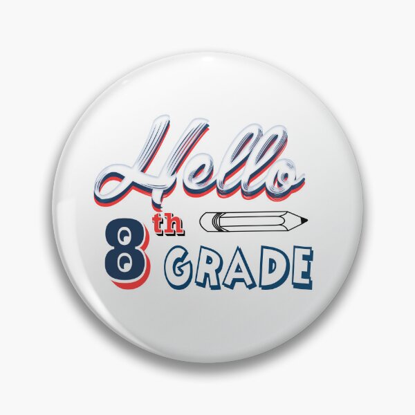 Item preview, Hello eighth grade designed and sold by Nikmay Design.