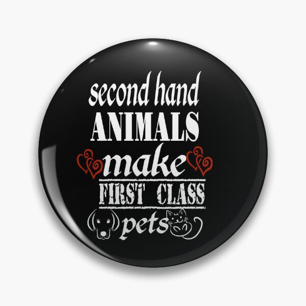 Item preview, Second Hand Animals Make First Class Pets designed and sold by leicha.