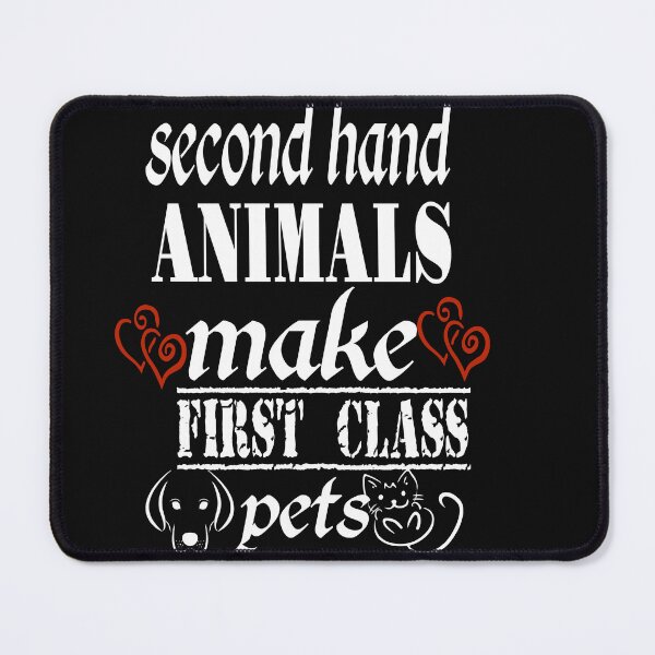 Item preview, Second Hand Animals Make First Class Pets designed and sold by leicha.