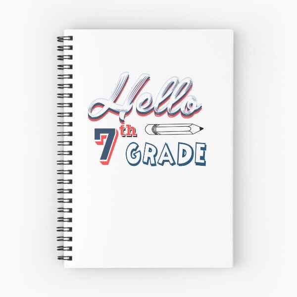 Item preview, Hello seventh grade designed and sold by Nikmay Design.