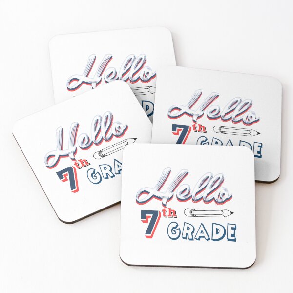 Item preview, Hello seventh grade designed and sold by Nikmay Design.