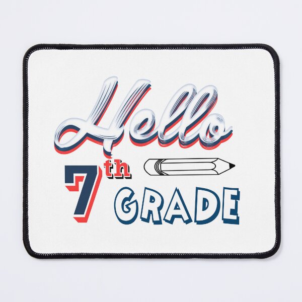 Item preview, Hello seventh grade designed and sold by Nikmay Design.