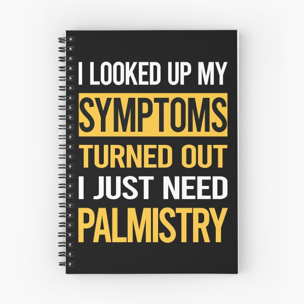Item preview, Funny My Symptoms Palmistry Palmist Palm Reading Reader Fortune Telling Teller designed and sold by kerry8d7dlaurie.