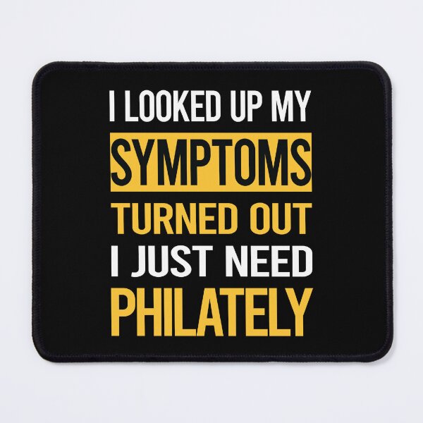 Item preview, Funny My Symptoms Philately Postage Stamp Stamps designed and sold by kerry8d7dlaurie.