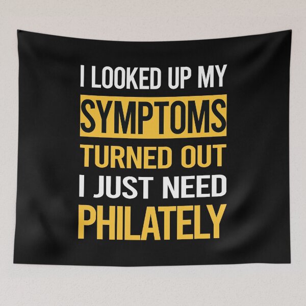 Item preview, Funny My Symptoms Philately Postage Stamp Stamps designed and sold by kerry8d7dlaurie.