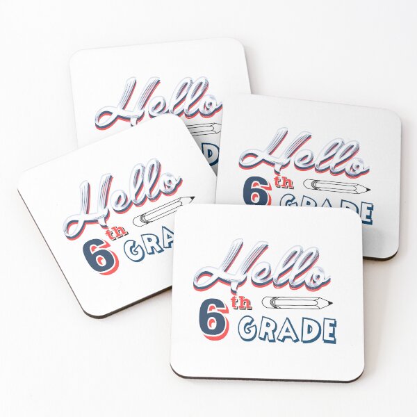 Item preview, Hello sixth grade designed and sold by Nikmay Design.