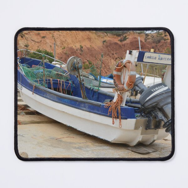 Item preview, Fishing boat on the beach designed and sold by Hilbert72.