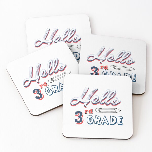 Item preview, Hello third grade designed and sold by Nikmay Design.