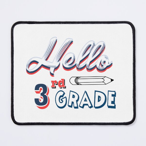 Item preview, Hello third grade designed and sold by Nikmay Design.