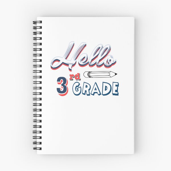Item preview, Hello third grade designed and sold by Nikmay Design.