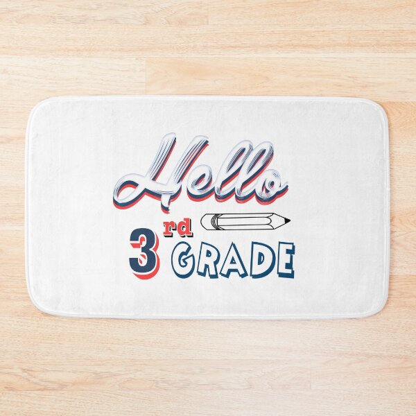 Item preview, Hello third grade designed and sold by Nikmay Design.