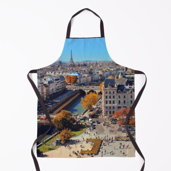 Item preview, View of Paris from Notre Dame, past and present designed and sold by Sara Sanchez PHOTO.