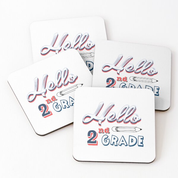 Item preview, Hello second grade designed and sold by Nikmay Design.