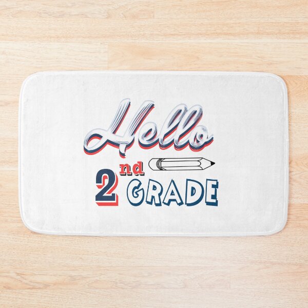 Item preview, Hello second grade designed and sold by Nikmay Design.