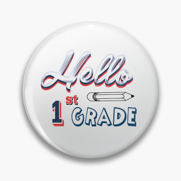 Item preview, Hello first grade designed and sold by Nikmay Design.