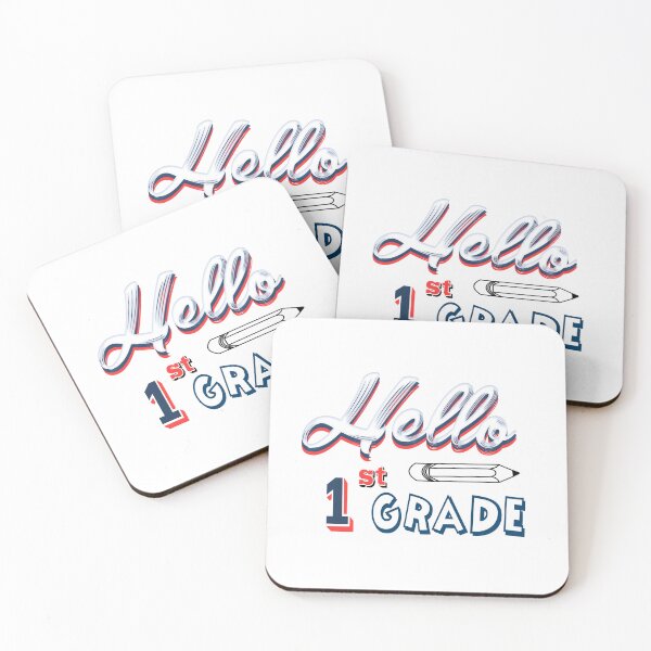 Item preview, Hello first grade designed and sold by Nikmay Design.