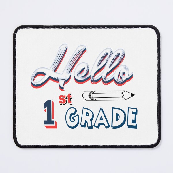 Item preview, Hello first grade designed and sold by Nikmay Design.