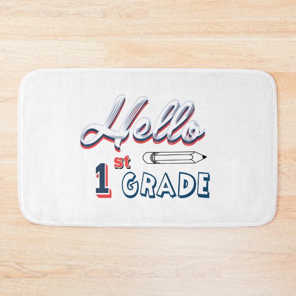 Item preview, Hello first grade designed and sold by Nikmay Design.