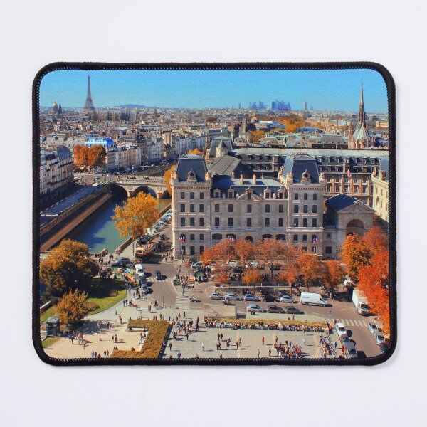 Item preview, View of Paris from Notre Dame, past and present designed and sold by Sara Sanchez PHOTO.