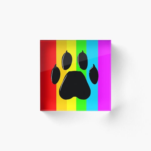 Artikelvorschau, lbgtq Pfote entworfen und verkauft von CrystalDeer.