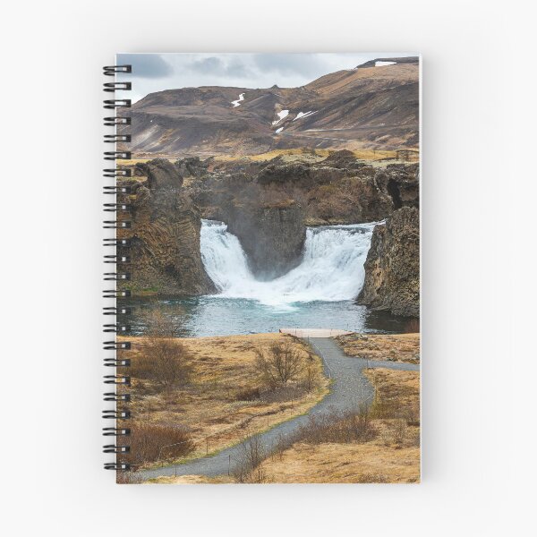 Item preview, Hjalparfoss waterfalls designed and sold by Dave Hare Photography.