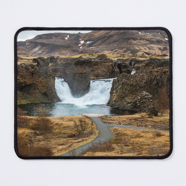 Item preview, Hjalparfoss waterfalls designed and sold by Dave Hare Photography.