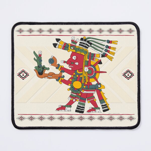 Item preview, Tonatiuh Aztec Warrior Sun God Art Board designed and sold by Aztectees.