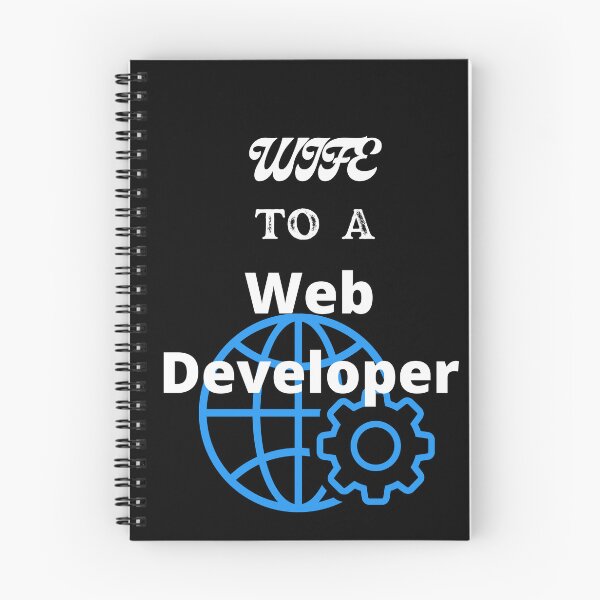 Item preview, Wife To A Web Developer designed and sold by SolSel ⭐⭐⭐⭐⭐.