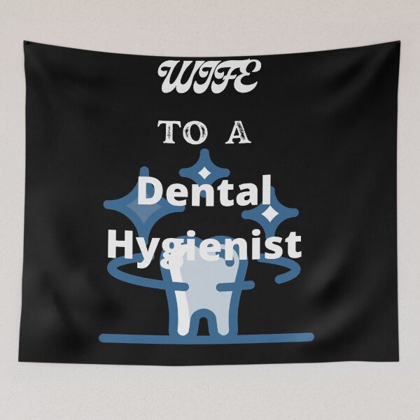 Item preview, Wife To A Dental Hygienist designed and sold by SolSel ⭐⭐⭐⭐⭐.