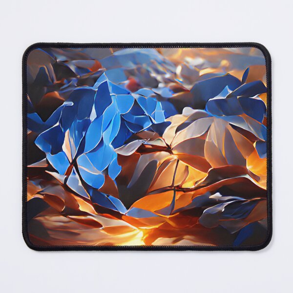 Item preview, Warm Leaves In Glowing Light designed and sold by AlexAIartstudio.