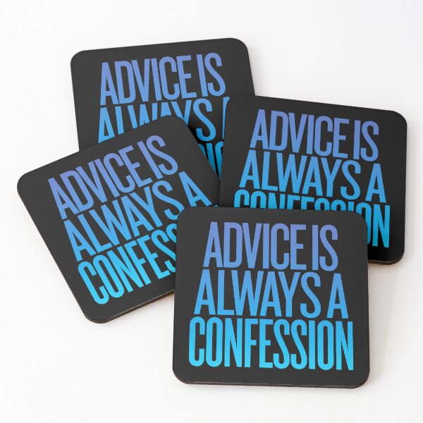 Item preview, Advice is always a confession v.1 designed and sold by x1brett.