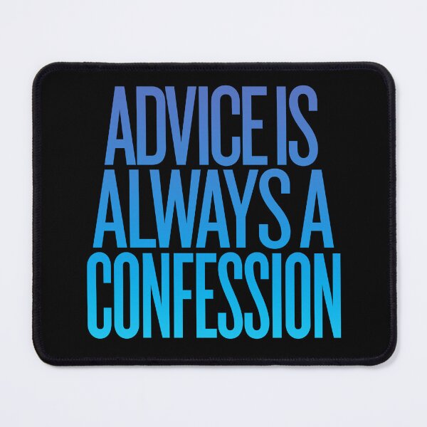 Item preview, Advice is always a confession v.1 designed and sold by x1brett.