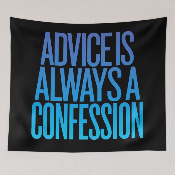 Item preview, Advice is always a confession v.1 designed and sold by x1brett.