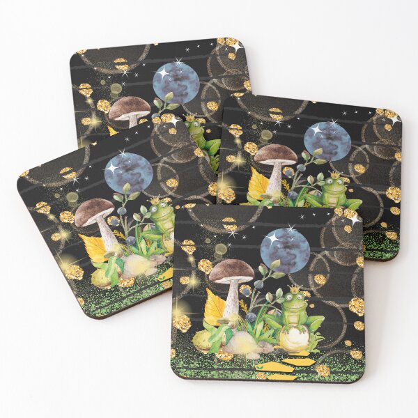 Item preview, Aesthetic Prince Frog Mushroom Moon designed and sold by calalassy.