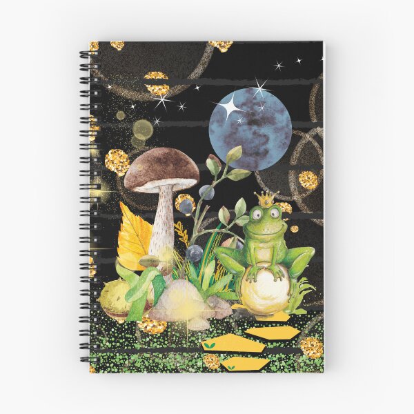 Item preview, Aesthetic Prince Frog Mushroom Moon designed and sold by calalassy.